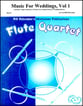 MUSIC FOR WEDDINGS #1 FLUTE QUARTET cover